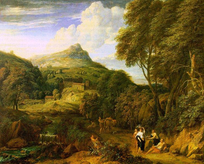 Mountainous Landscape, Corneille Huysmans